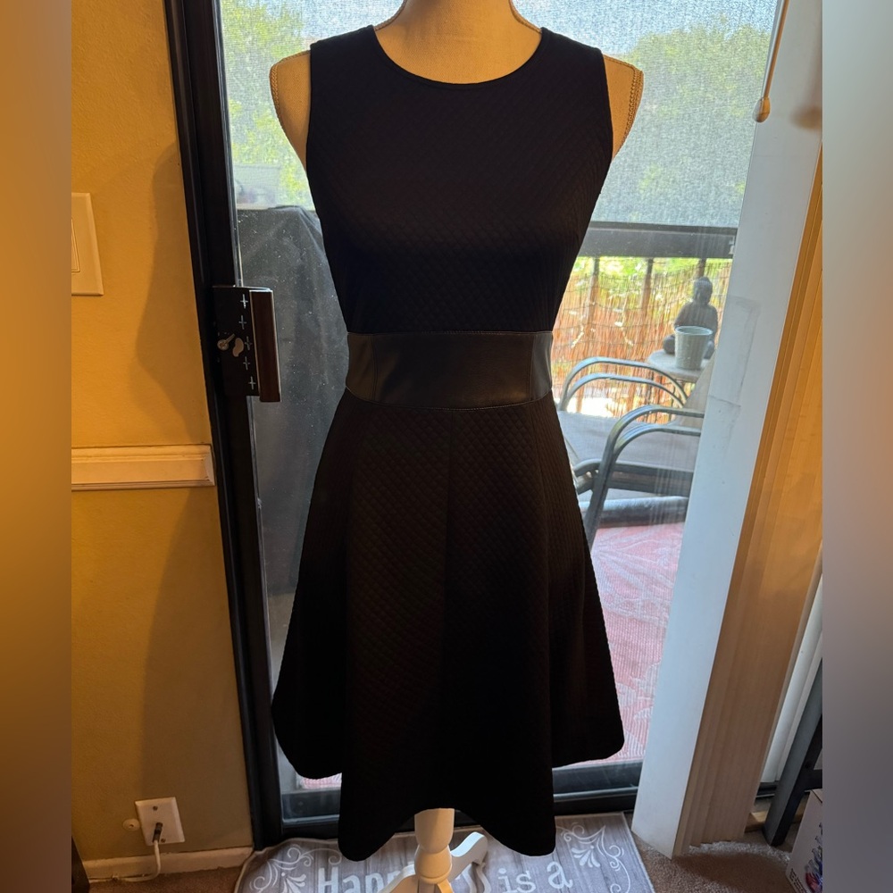 White House Black Market Black A Line Dress